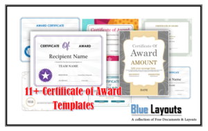 Award Certificate Templates