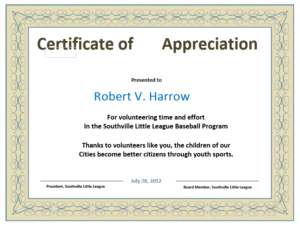 Student Award Template 11