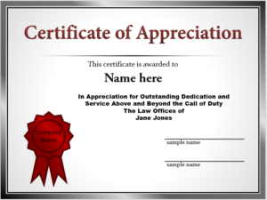 Student Award Template 16