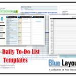 Daily To Do List Templates