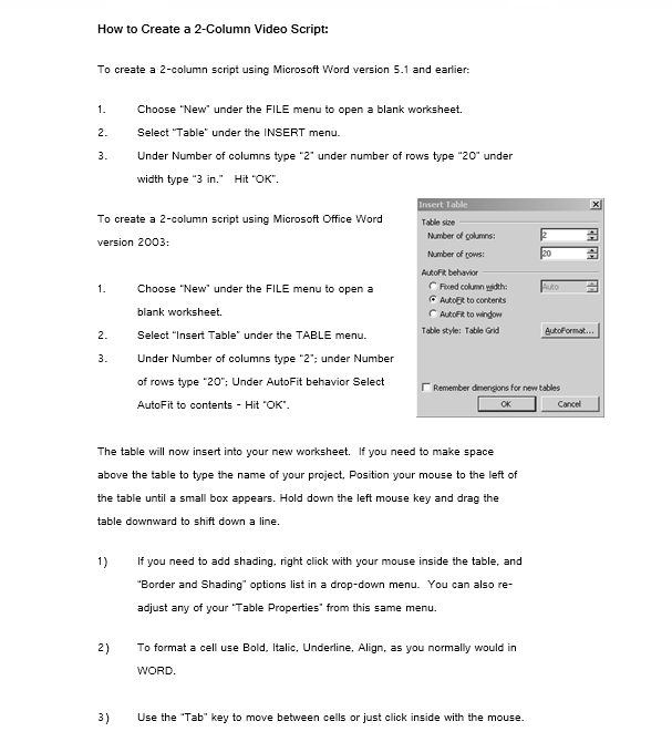 Screenplay Template 11