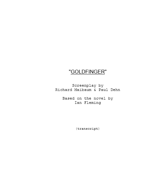 Screenplay Template 14