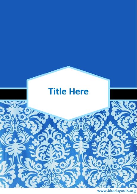 Binder cover template 09