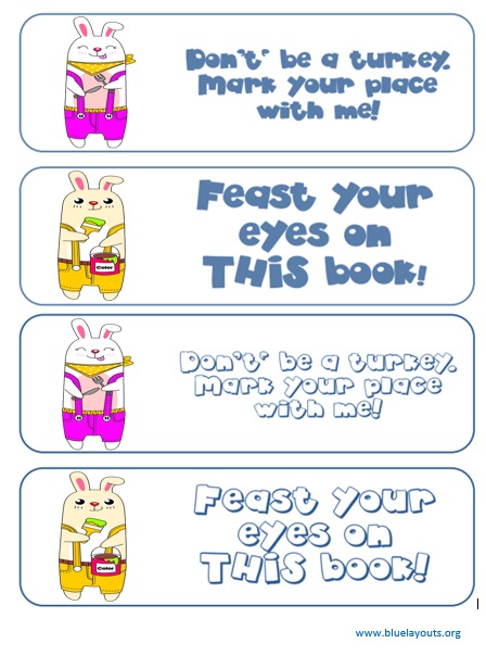 Bookmark Template 02