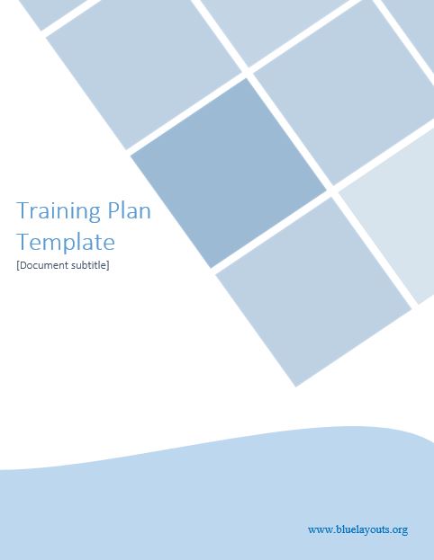 training manual template 08