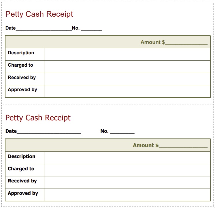 Cash Receipt Template 02
