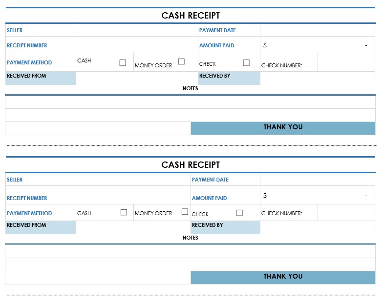 Payment Receipt Layout 08